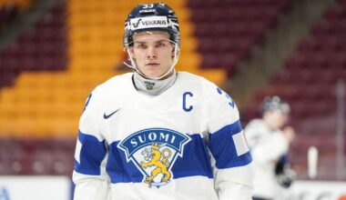 Nuorten Leijonien kapteeni Aron Kiviharju on Kanada-pelistä sivussa | Urheilua lyhyesti