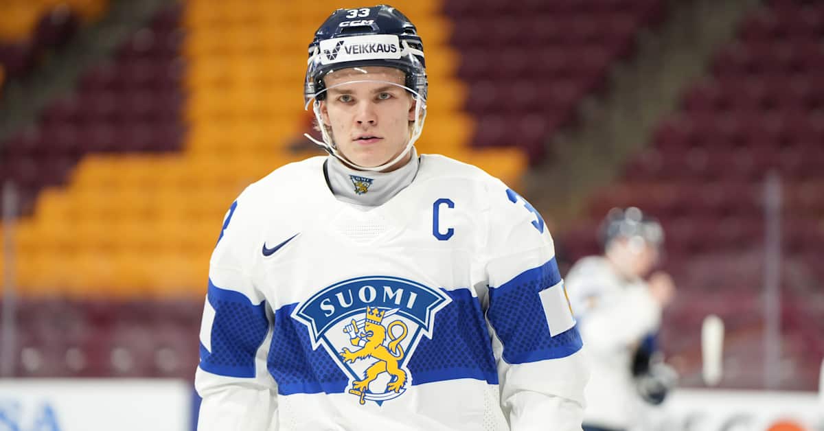 Nuorten Leijonien kapteeni Aron Kiviharju on Kanada-pelistä sivussa | Urheilua lyhyesti