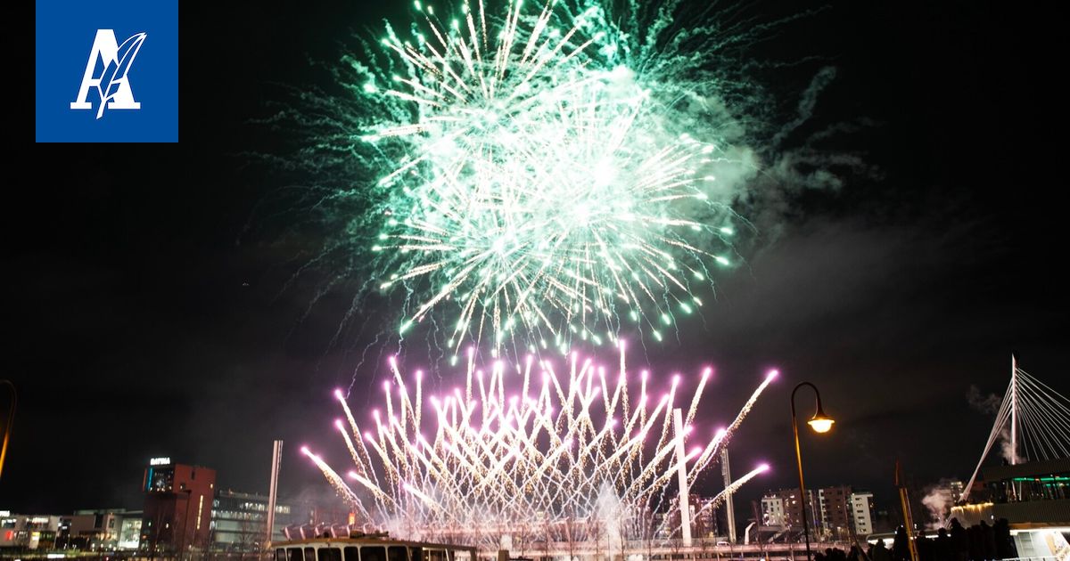 Tältä Ratinan ilotulitus näytti – Ihmiset kertoivat Aamulehdelle odotuksistaan uudelle vuodelle