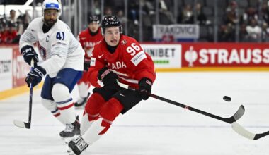 Kanada julkaisi joukkueensa olympia­jääkiekkoon – teini-ikäinen tähti Macklin Celebrini mukana, Connor Bedard jäi ulos | Urheilua lyhyesti