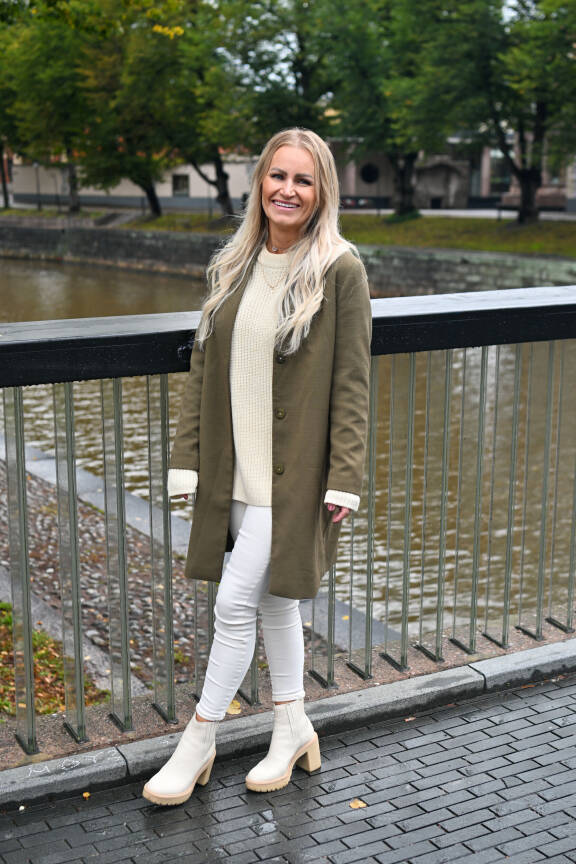 Helena Koivu Turussa syyskuussa 2024.