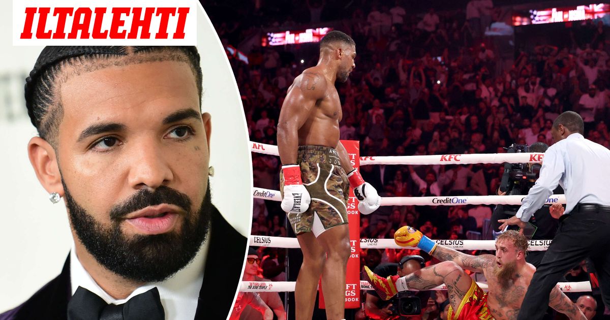 Jake Paul hävisi – Drake menetti hurjan summan rahaa