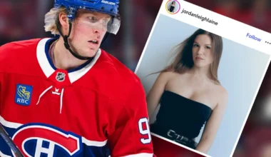 NHL-tähti Patrik Laineen vaimo Jordan Leigh Laine loksautti leuat punaisella matolla