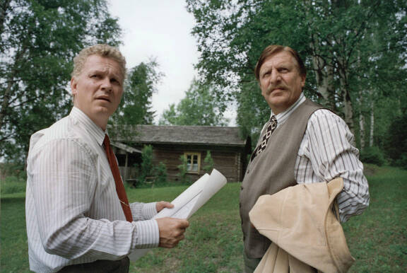 Jukka Pitkänen ja Matti Tuominen seisovat rinnakkain.