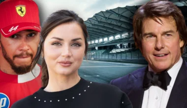 Kolmiodraama: Tom Cruise, Lewis Hamilton ja Ana de Armas