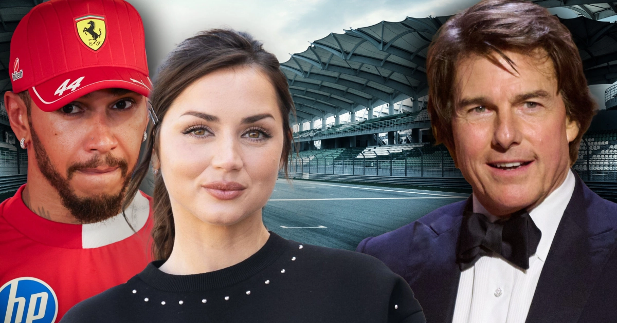 Kolmiodraama: Tom Cruise, Lewis Hamilton ja Ana de Armas