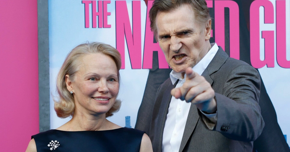 Pamela Anderson paljastaa viimein totuuden romanssistaan Liam Neesonin kanssa