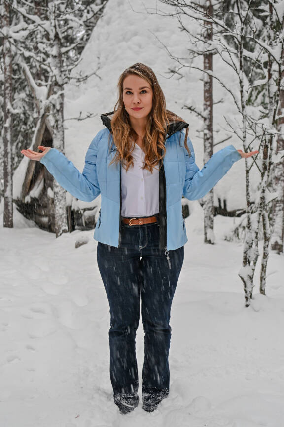 Neuvosto-Virossa syntynyt mutta Urjalassa varttunut Sirly on puuhakas Lapin nainen.