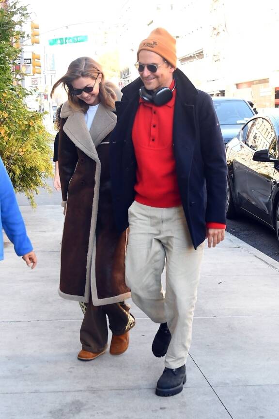 20 vuoden ikäero ei vaikuta haittaavan Gigiä ja Bradleyta.