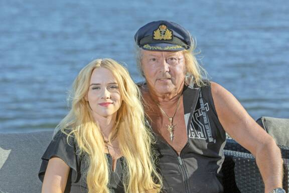 Veneily on Helmille ja Dannylle rakas yhteinen ajanviettotapa.