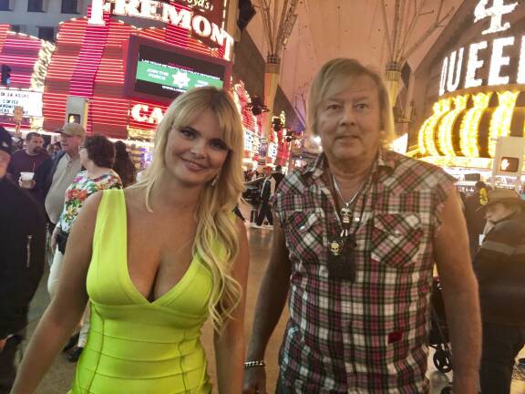 Erika Vikman ja Danny Las Vegasissa vuonna 2019.