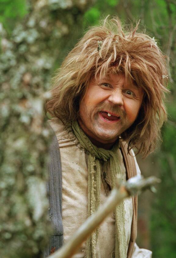 Allu Tuppurainen Rölli-asussa.