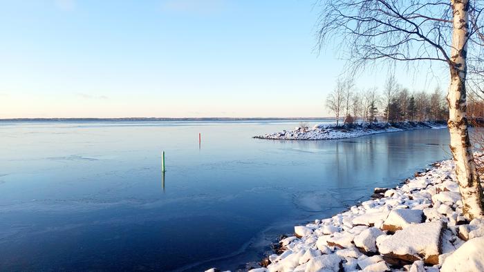 Jäätyvä järvi