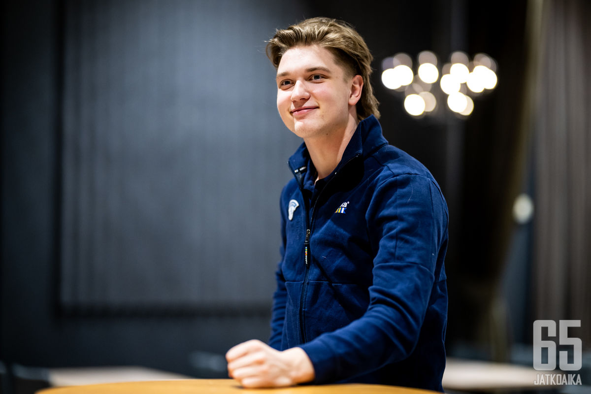 Niklas Nykyri lähtee viime vuoden pettymyksen takia innostuneena nuorten kisoihin.