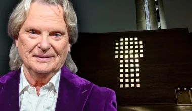 Kolarikohussa ryvettynyt Pepe Willberg huvitti kirkkoyleisöä Lahdessa.