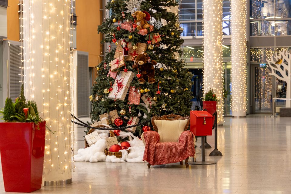 Stellan suuri joulukuusi hurmaa loistollaan