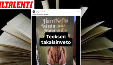 Suomalaisen kirjailijan teos vedetään takaisin: ”Estetään leviäminen”