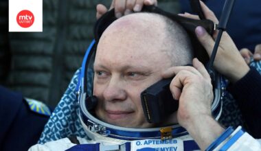 Venäläinen kosmonautti Oleg Artemjev.