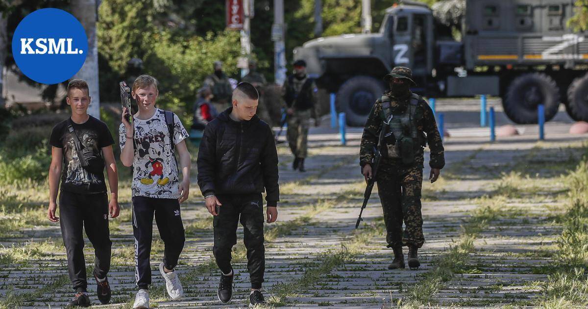 Venäjä järjesti miehitetyn alueen kouluissa "oppitunnin rohkeudesta" – lapsille näytettiin kuvia taisteluista | Uutissuomalainen