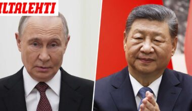 Putin huolestui: Mitä Kiina aikoo?