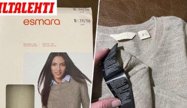 Lidlin luksusvillapaita ei ollut mitä piti – Näin Lidl vastaa