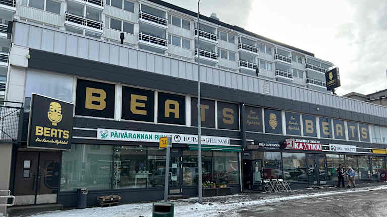 Suljettu yökerho Beats Savonlinnassa.