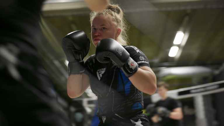 Sani Brännfors treeneissä