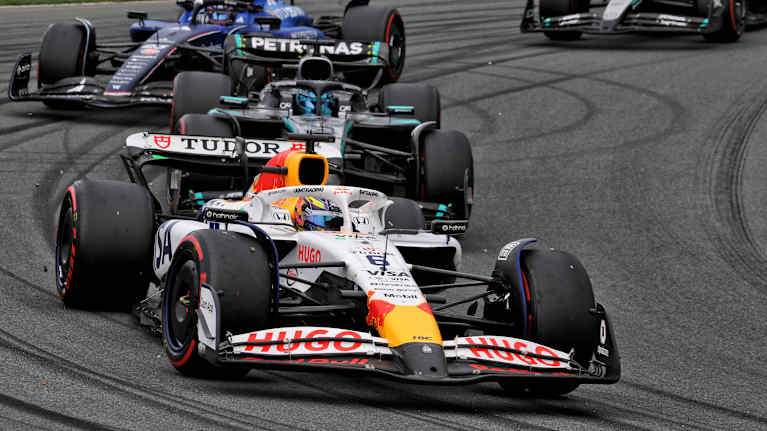 Isack Hadjar yllätti kolmossijallaan.