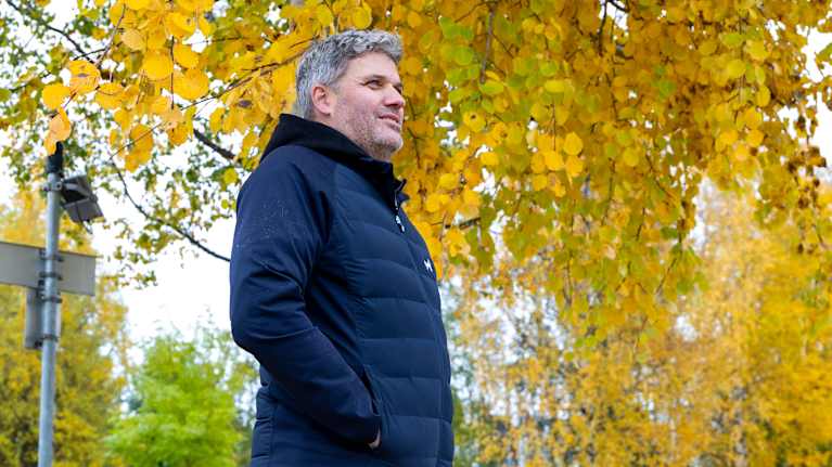 Kimmo Kapanen, urheilutoimenjohtaja, Oulun Kärpät. Kuvat otettu Oulussa Kiikelinrannassa 7.10.2025.