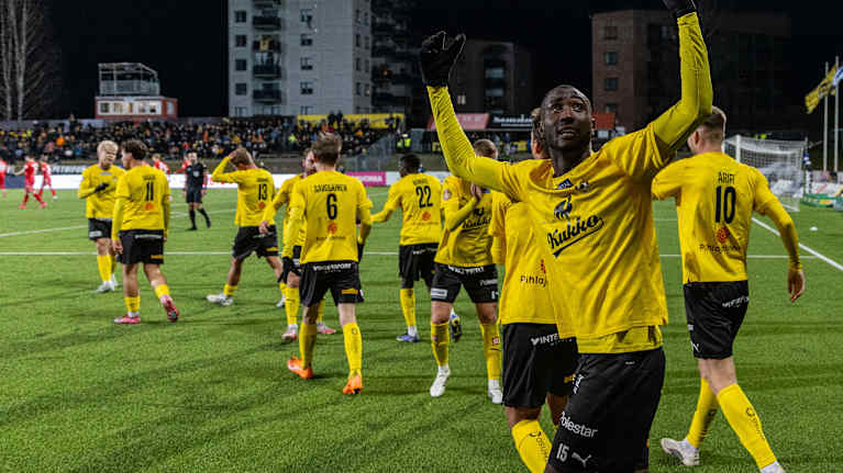 Ibrahim Cissé i KuPS.