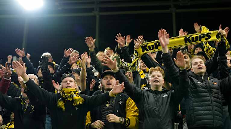 KuPS juhlii europelivoittoaan Tampereella.