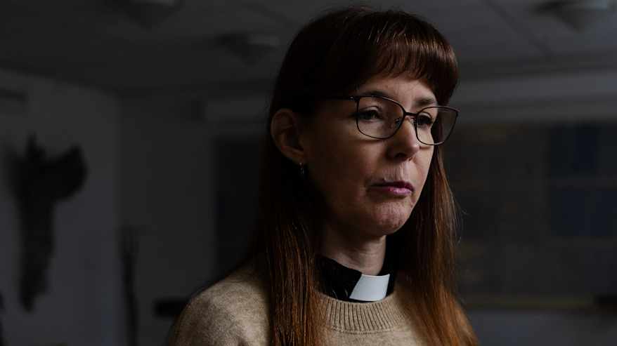 Oppilaitospappi Sonja Jakobsson.