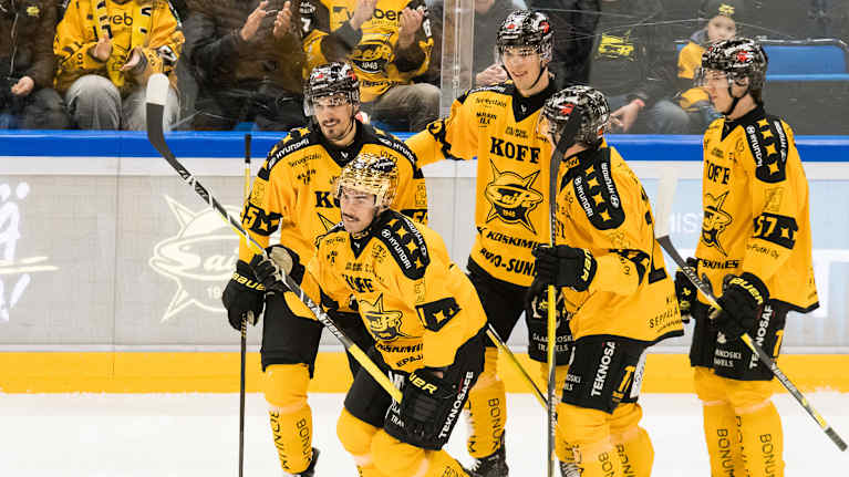 SaiPa juhlii Maxime Fortierin maalia.