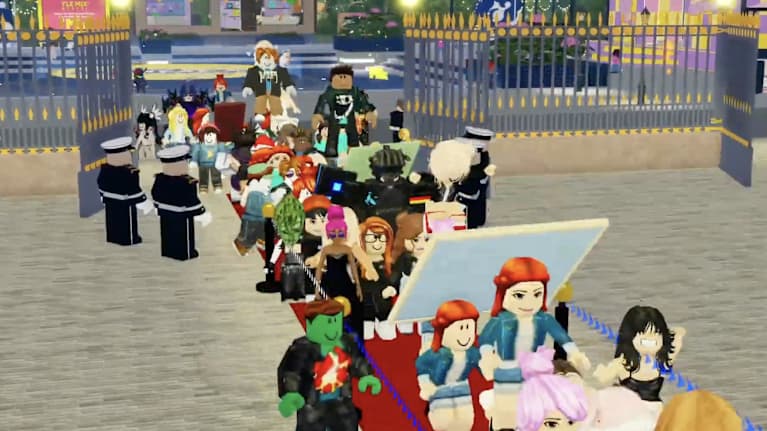 Linnan juhlat Robloxissa 2024.