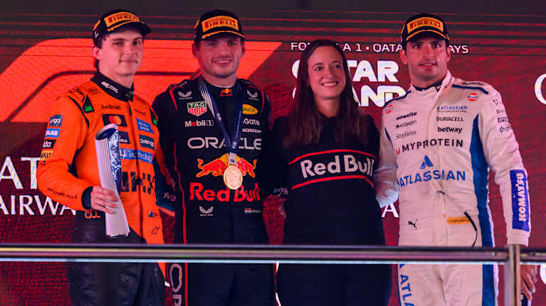 Max Verstappen voitti seitsemättä kertaa tällä kaudella.