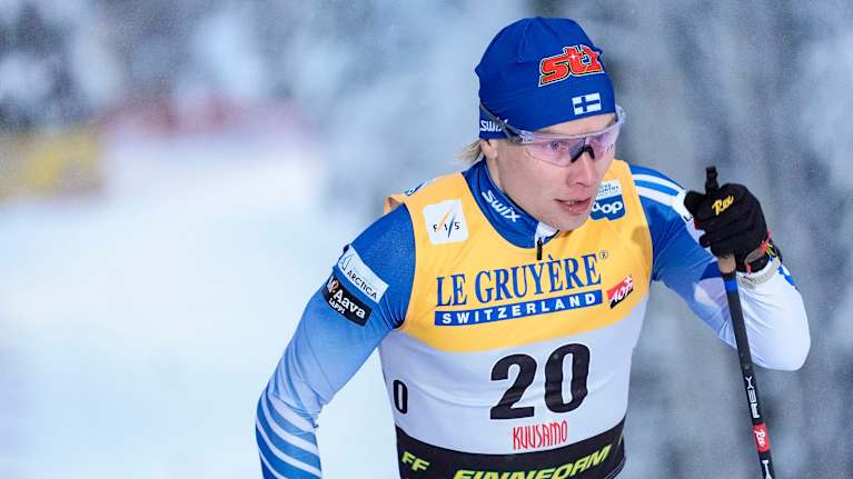 Lauri Vuorinen Rukan maailmancupissa.