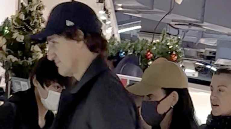 Justin Trudeau ja Kate Perry Tokiossa.