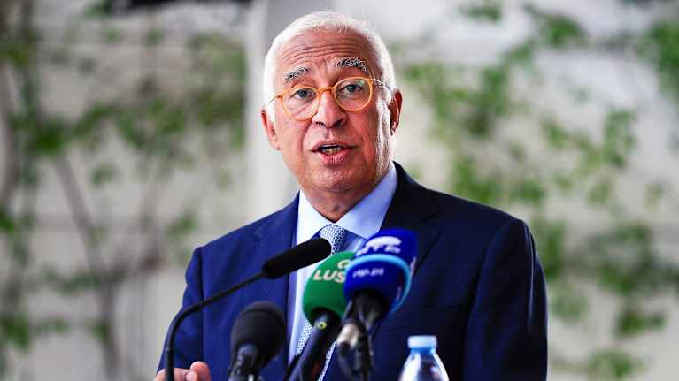 Eurooppa-neuvoston puheenjohtaja Antonio Costa.