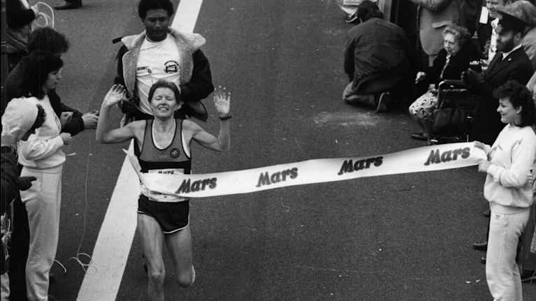 Maratonjuoksija Ingrid Kristiansen.