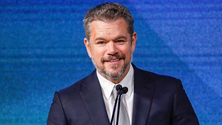 Näyttelijä Matt Damon.