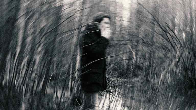 Tattarisuon lähde ja kirjailija Aki Ollikainen. . 