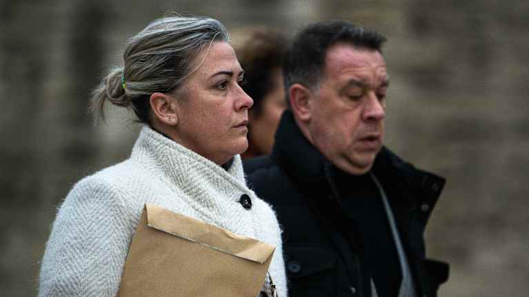 Caroline Darian ja David Pelicot.