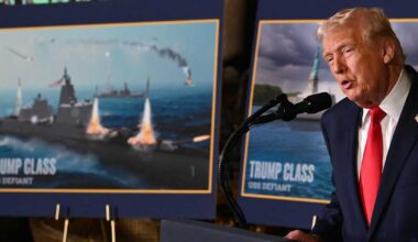 Trump: Yhdysvaltain laivastolle uusia taistelulaivoja – alukset nimetään Trumpin mukaan | Uutisia lyhyesti