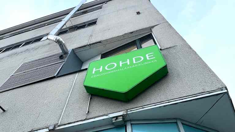 Hammaslääkäriasema Hohde Kuopiossa.