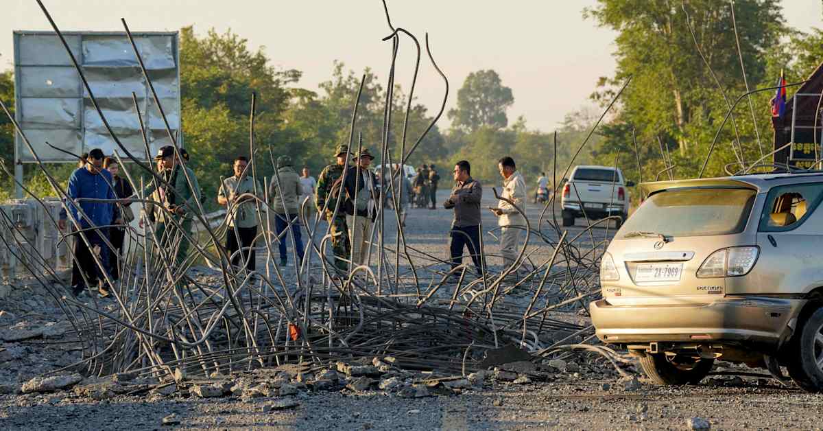 Kambodzha syyttää Thaimaata pommitusten kiihdyttämisestä kiistellyllä raja-alueella | Uutisia lyhyesti