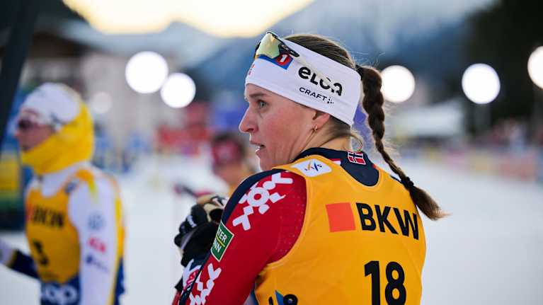 Lotta Udnes Weng Davosissa 13.12.2025.