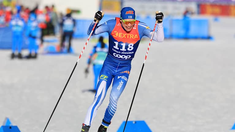 Iivo Niskanen Tour de Skillä sprintissä 28.12.2025.