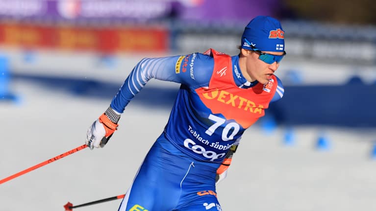 Nikoa Anttola Tour de Skillä sprintissä 28.12.2025.