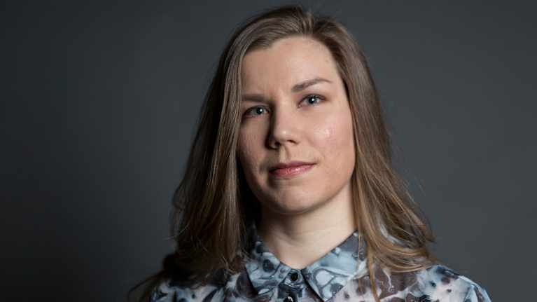 Laura Hallamaa / kolumnisti / Pasila 20.02.2019.