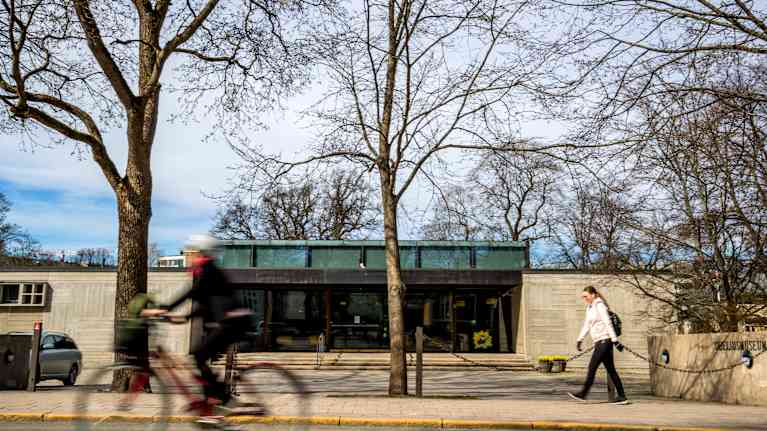 Sibelius-museo Turussa, Piispankadulla.